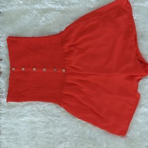 Fashion nova Red romper